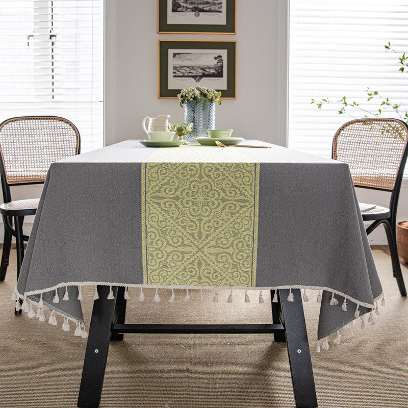 Elegant Textured Table Cover