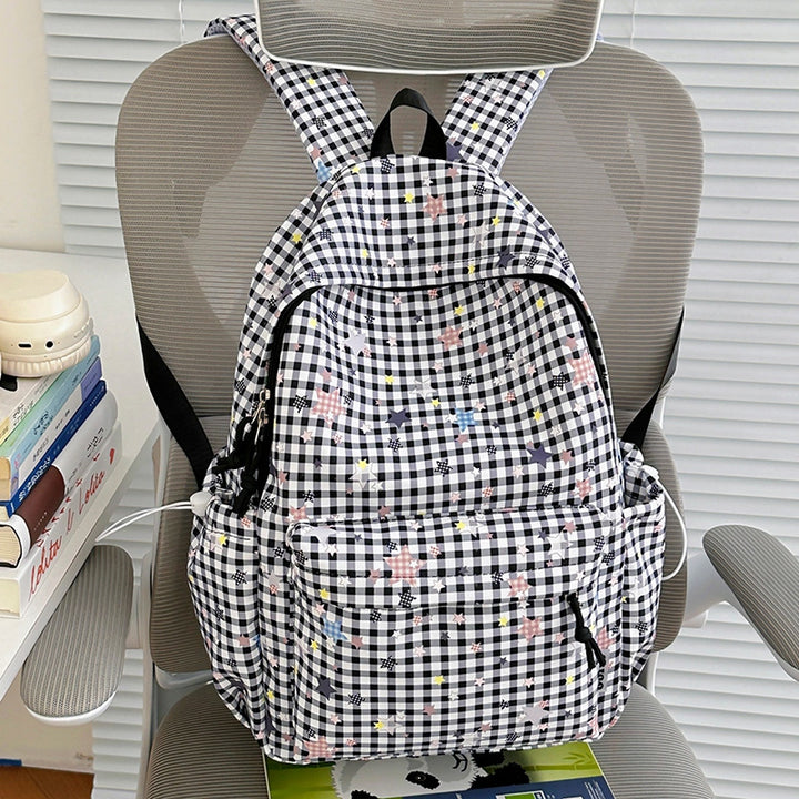 Cute Star Print Backpack
