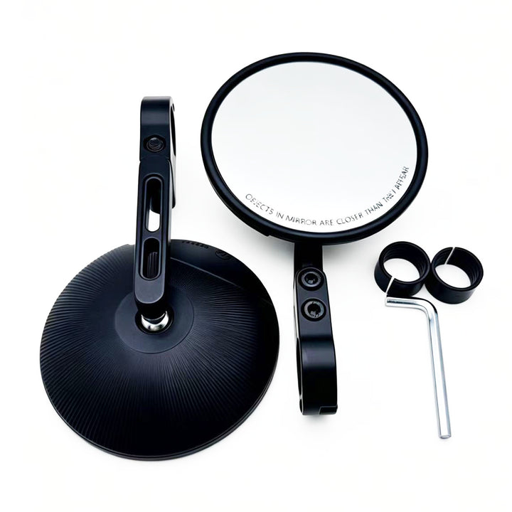 Adjustable Wide-Angle Handlebar Mirror Bowlift