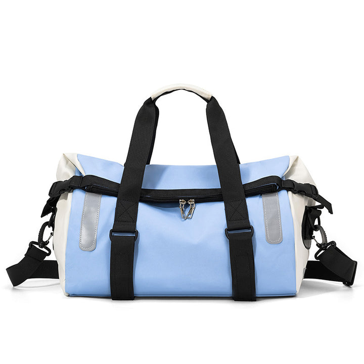 Multifunctional Sports Duffel Bag with Durable Material and Smart Compartment Design Bowlift