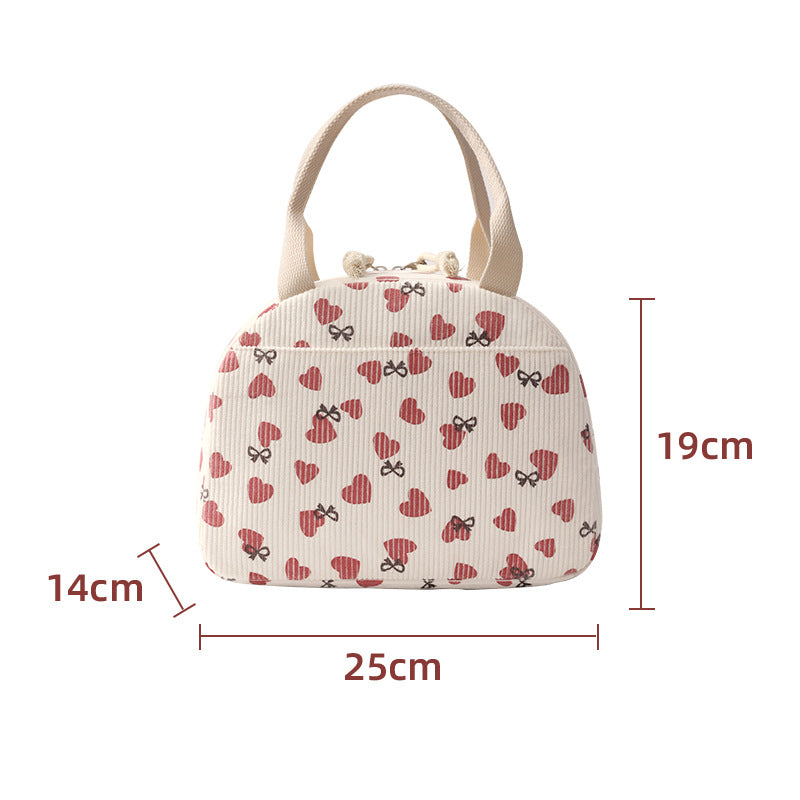 Insulated Floral Print Lunch Bag Bowlift