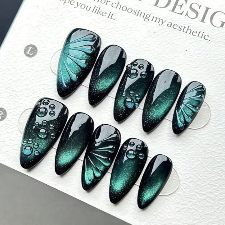 Creative nail art set with stylish 3D effects Bowlift