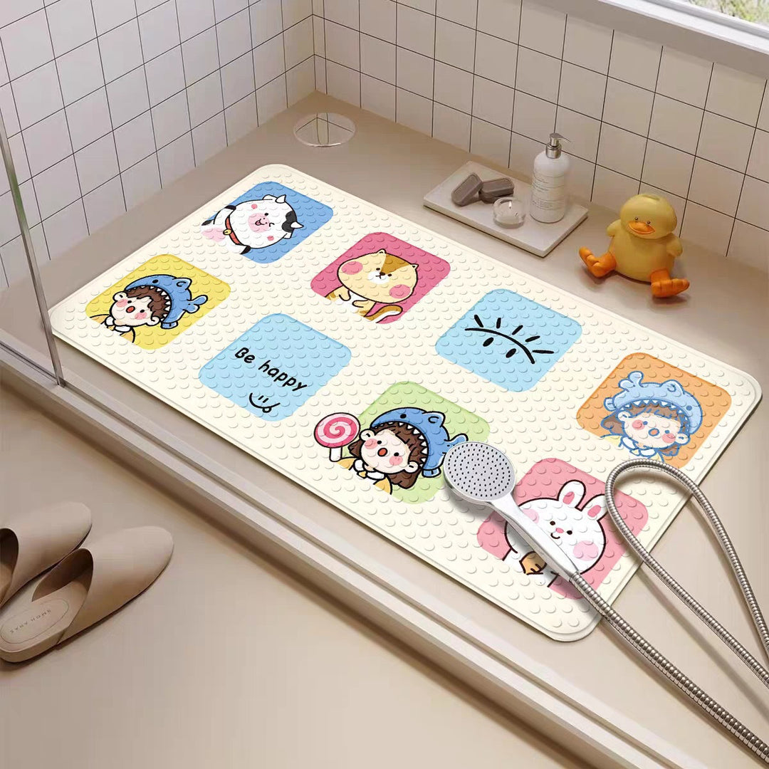 Cartoon Animal Bath Mat Bowlift