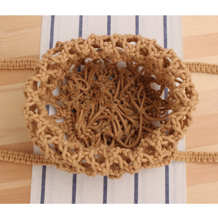 Trendy Macrame Beach Bag Bowlift