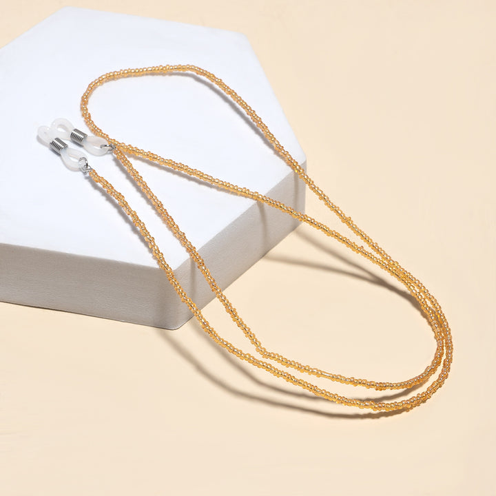 Artistic Beaded Eyewear Chain Bowlift