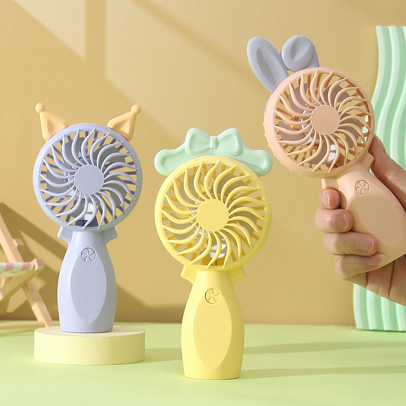 Unisex Cute Floral Design Desk Fan Bowlift
