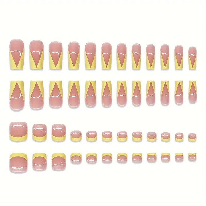 Creative Geometric Nail Art Bowlift