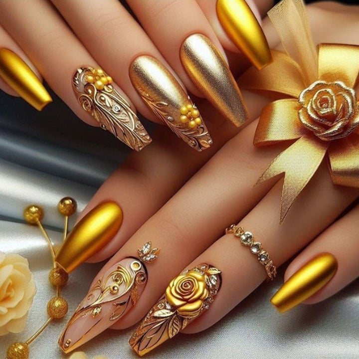 Elegant Artificial Nail Decoration Bowlift