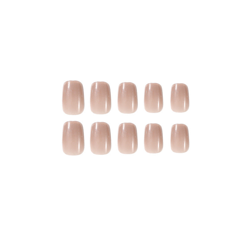Glossy Square Nail Extensions Bowlift