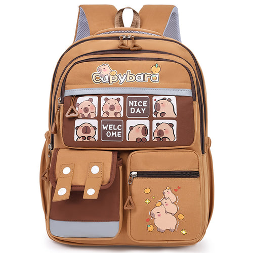 Playful Character-Themed Backpack