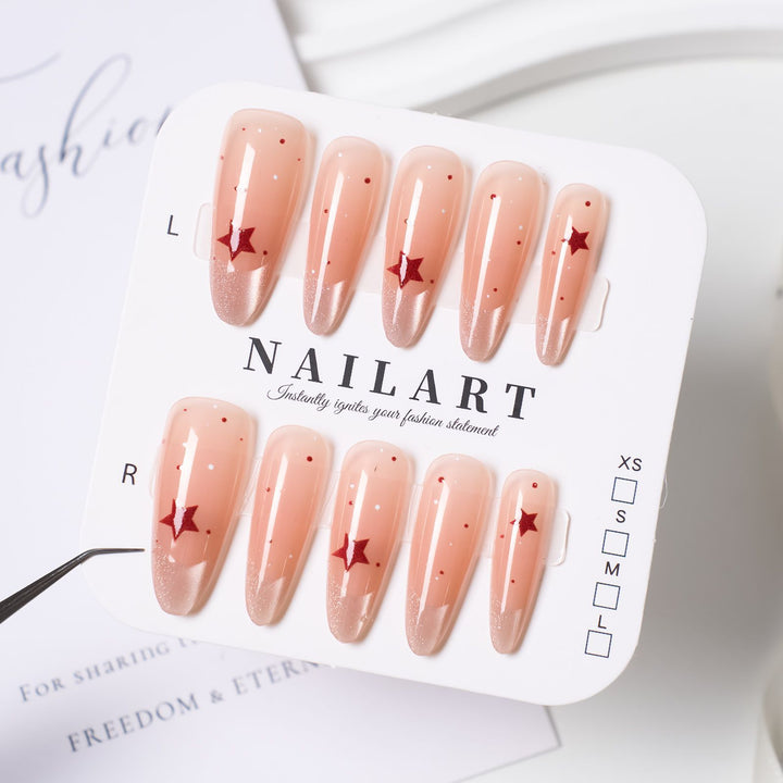 Creative Thematic Press-On Nail Set Bowlift