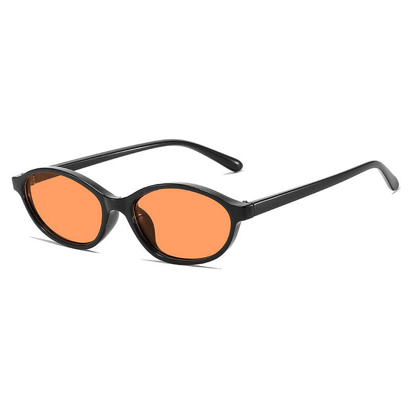 Elegant Vintage-Inspired Oval Sunglasses Bowlift