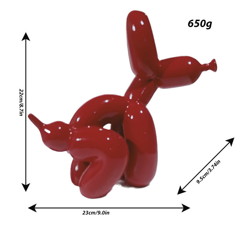 Decorative Dog Figure Bowlift