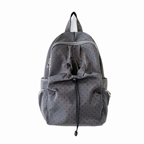 Casual Drawstring Closure Backpack Bowlift