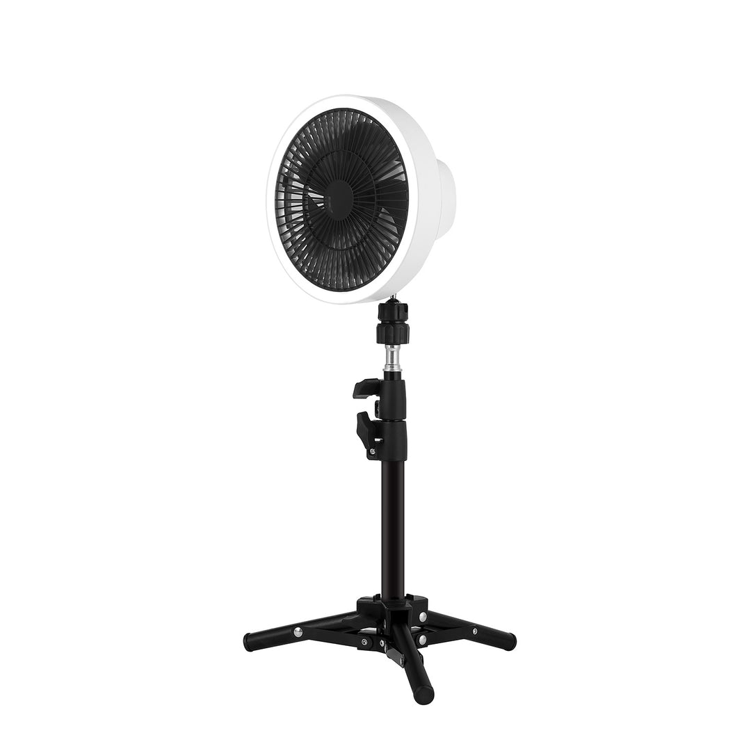 Unisex Stand Fan with Adjustable Height Bowlift