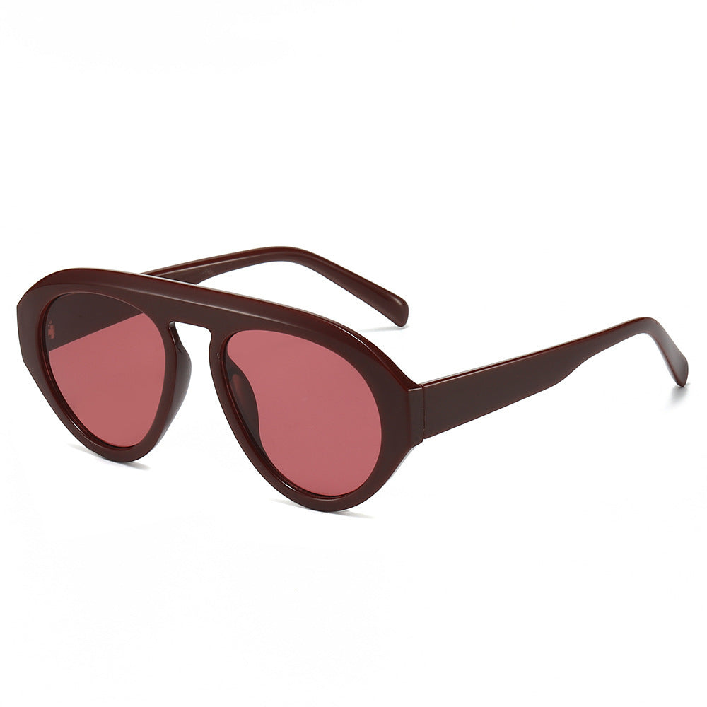 Chic Oversized Octagonal Sunglasses Bowlift
