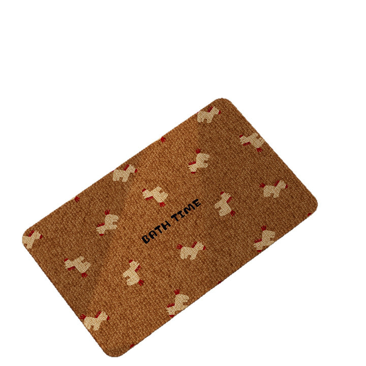 Playful Animal-Themed Bath Mat Bowlift