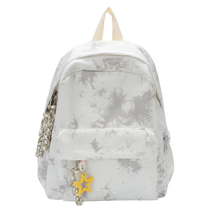 Stylish Marble Print Backpack