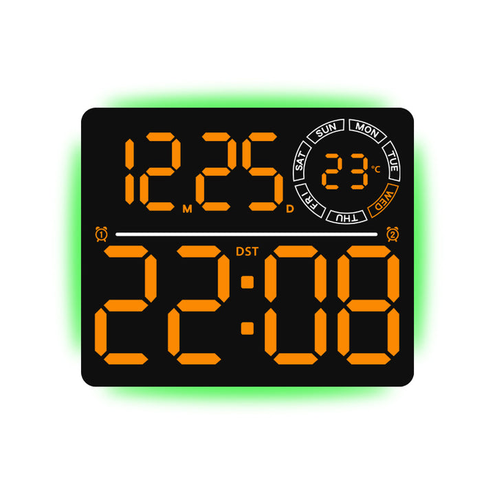 Digital Wall Clock Bowlift