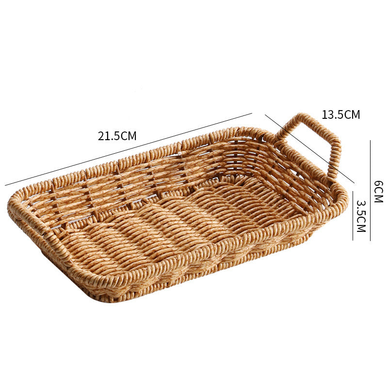 Versatile Woven Storage Tray Bowlift