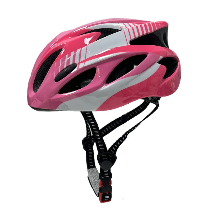 streamlined high-ventilation cycling helmet with micro-adjust retention and impact-absorbing liner Bowlift