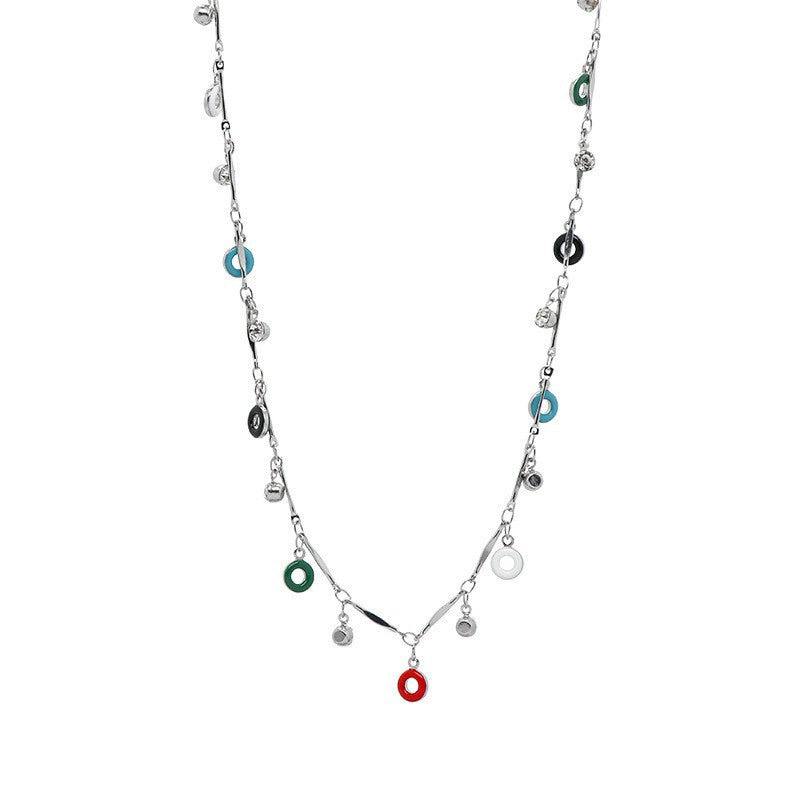 Colorful Charm Necklace Bowlift