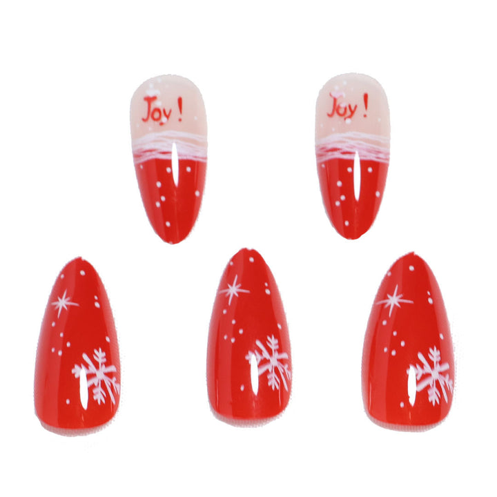 Artistic Glitter Press-On Nail Set Bowlift