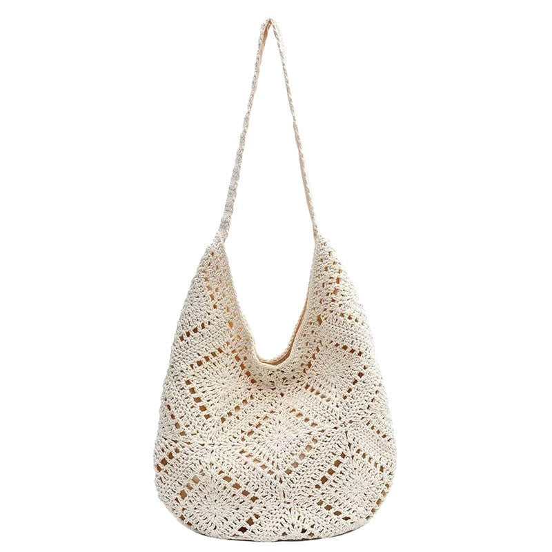 Hand-knotted shoulder bag Bowlift