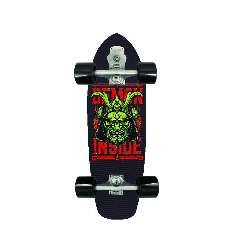 Retro-Inspired Mini Cruiser Skateboard Bowlift
