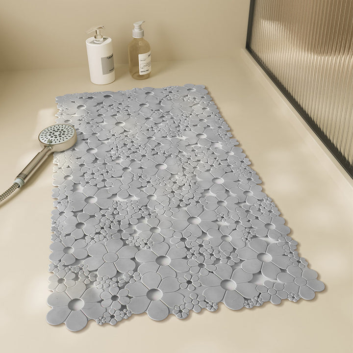 Floral Pattern Anti-Slip Bath Mat Bowlift