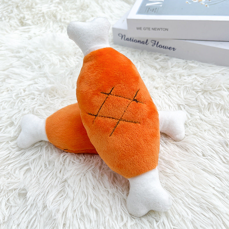 Plush carrot catnip toy for cats with embroidered smiling face and double leaf topper Bowlift