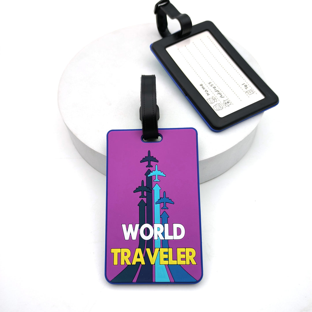 Travel-Themed Luggage Tag Bowlift