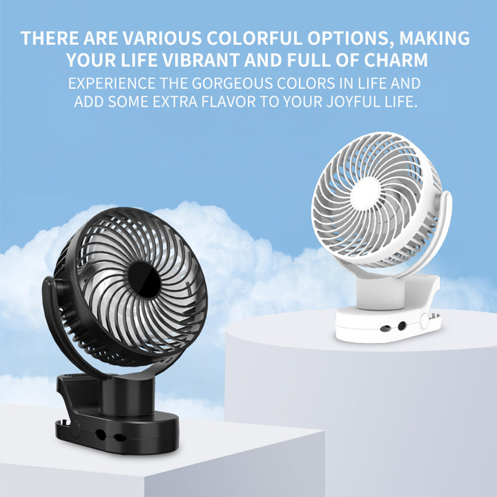 Unisex portable clip fan Bowlift