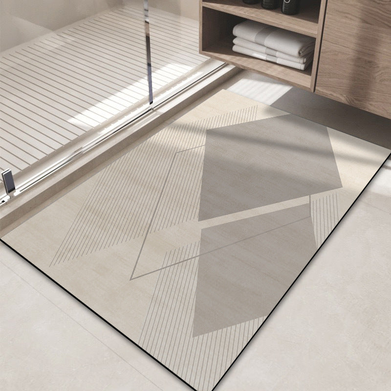 Modern Abstract Decorative Bath Mat