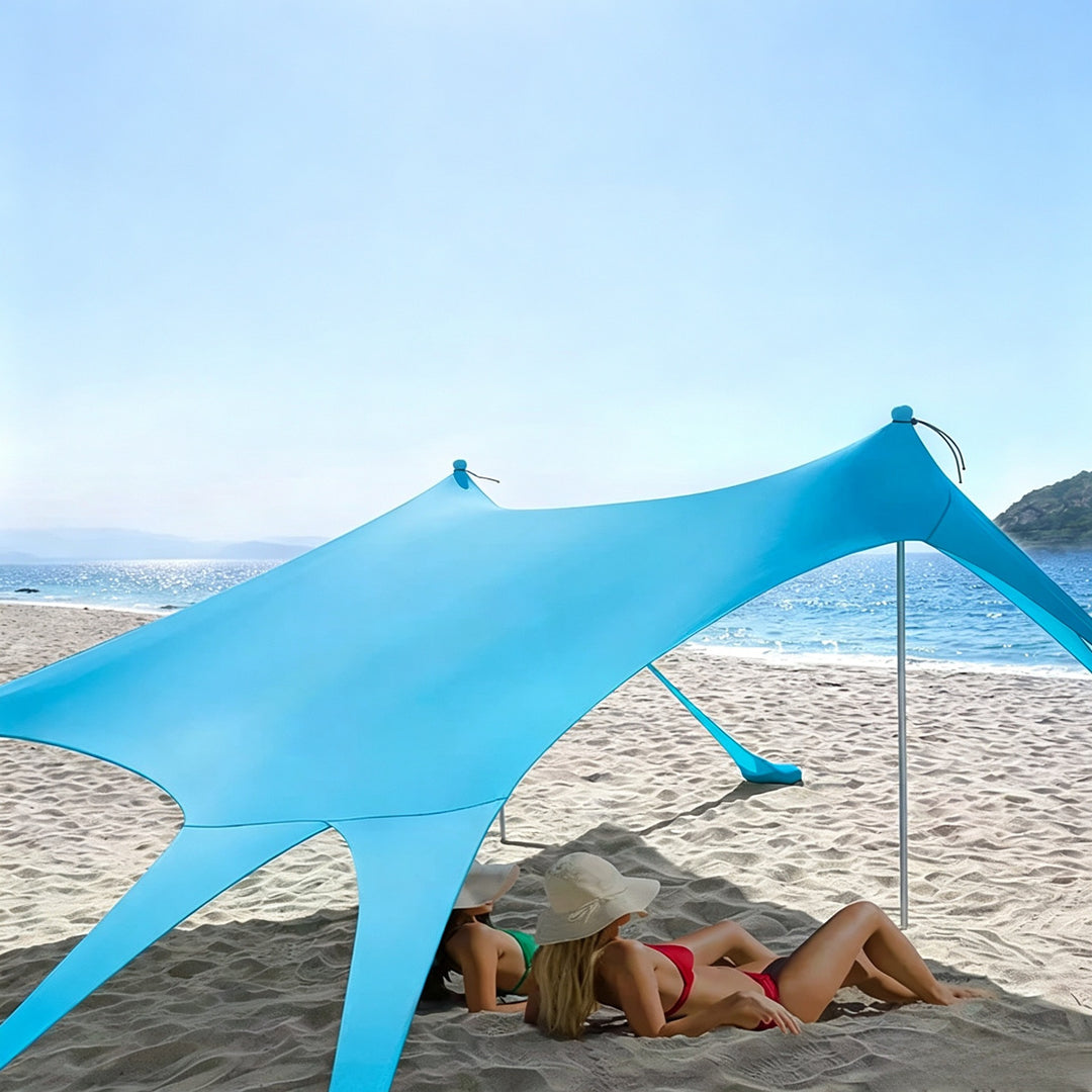 Portable Beach Shade Canopy Bowlift