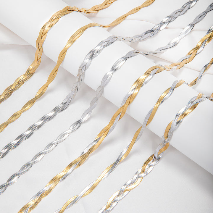 Elegant Textured Wire Bracelet Bowlift