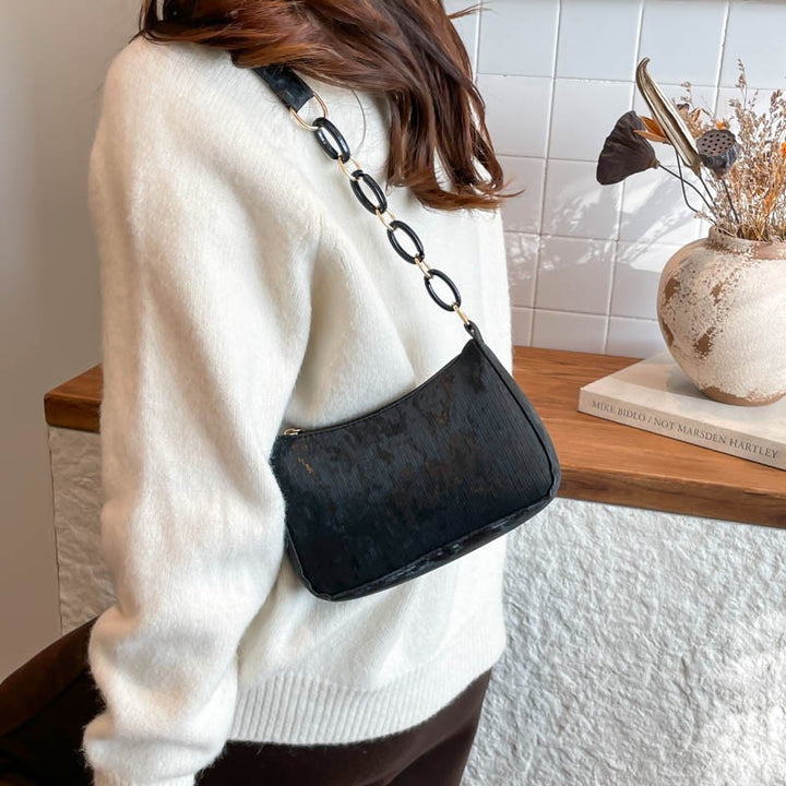 WoStylish Textured Crossbody Bag Bowlift