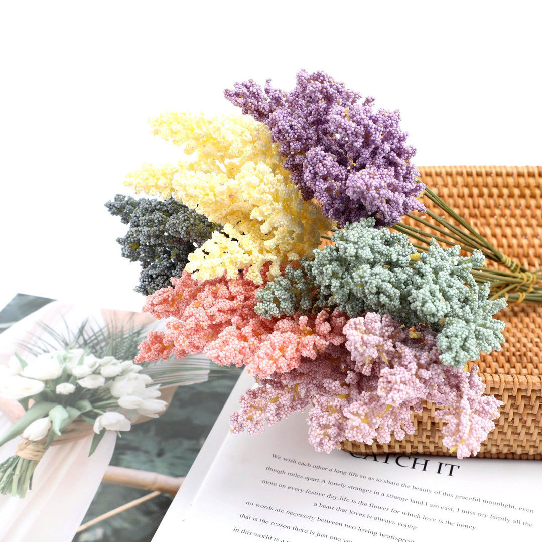Decorative Artificial Flowers Bouquets Bowlift