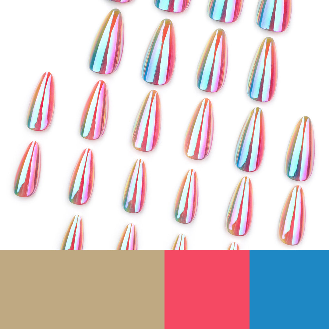 Color-changing Stiletto nails Bowlift
