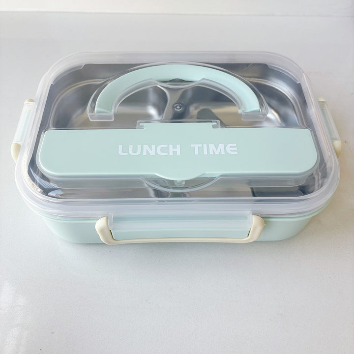 Multi-Compartment Microwave-Safe Lunch Box