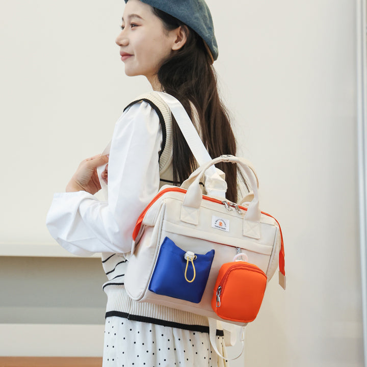 Multi-Pocket Organizer Diaper Bag Bowlift