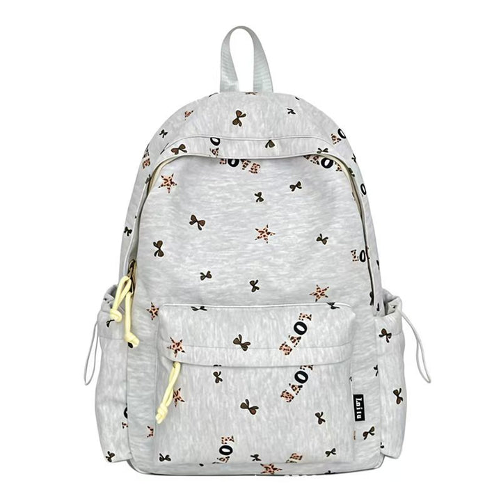 Casual Graphic Design Backpack Bowlift