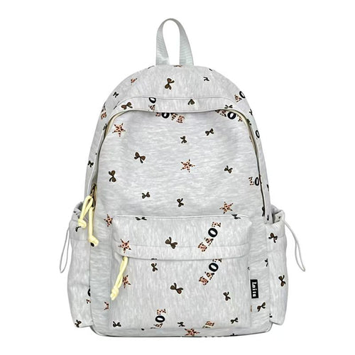 Casual Graphic Design Backpack Bowlift