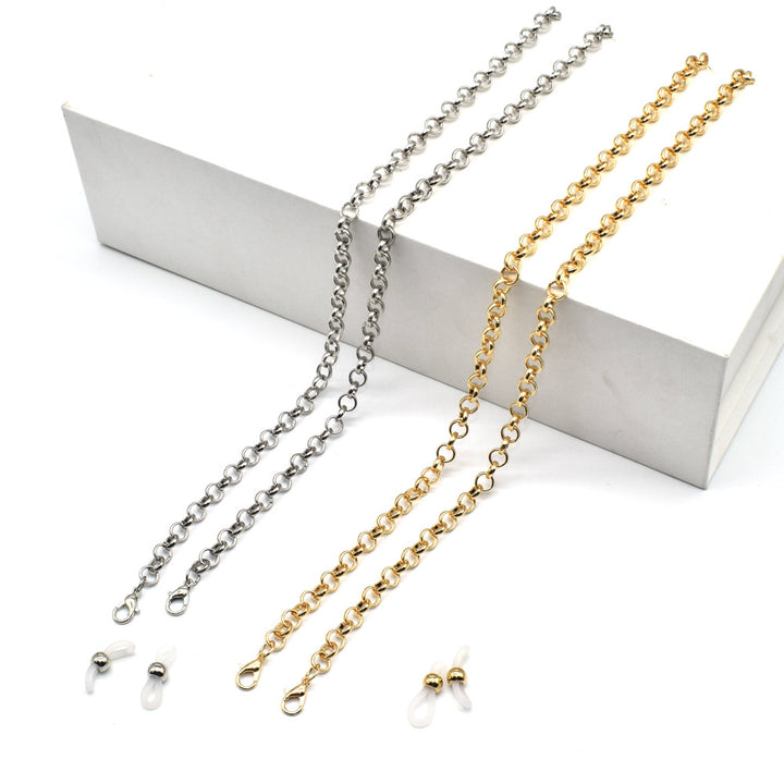 Elegant Chain Eyewear Retainer Bowlift