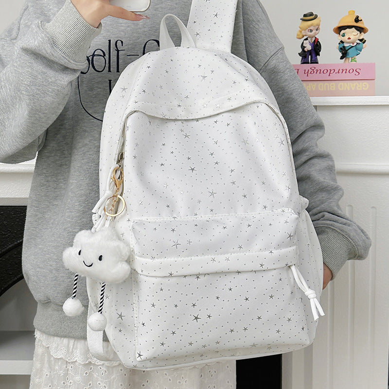 Fashionable backpack with sparkling star motif Bowlift