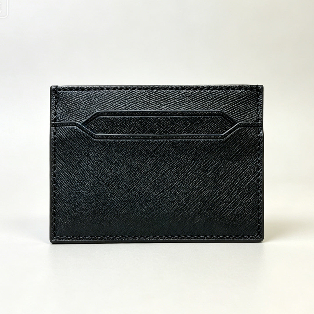 Sleek Leather Card Holder Bowlift