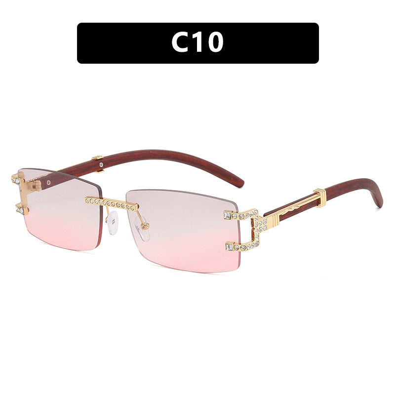 Ladies exclusive sunglasses in elegant design with rhinestone accents Bowlift