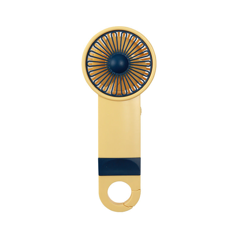 Ladies portable mini fan with ergonomic handle Bowlift
