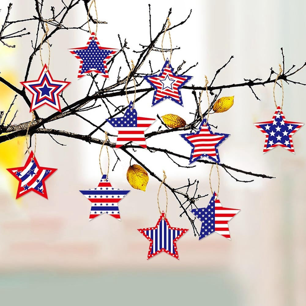 Unisex nan multi-layer 3D paper star hanging decoration with hanging loops Bowlift