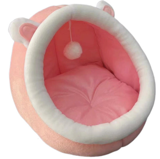 Cozy Cat Cave Bed  Dog Bed